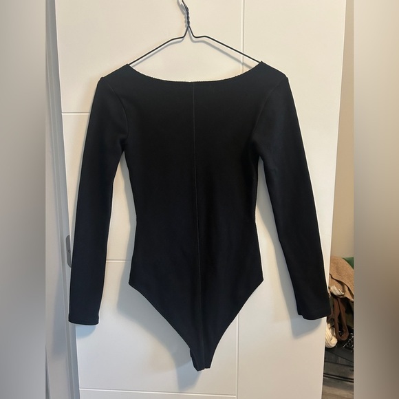 ALLSAINTS Jamie Long sleeve bodysuit size us 4 - Picture 4 of 11